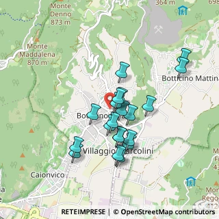 Mappa Via Edmondo de Amicis, 25082 Botticino BS, Italia (0.755)