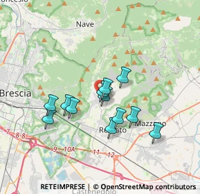 Mappa Via Edmondo de Amicis, 25082 Botticino BS, Italia (2.79917)