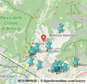 Mappa Via Edmondo de Amicis, 25082 Botticino BS, Italia (2.39286)