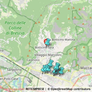 Mappa Via Edmondo de Amicis, 25082 Botticino BS, Italia (2.44182)