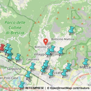 Mappa Via Edmondo de Amicis, 25082 Botticino BS, Italia (3.0895)