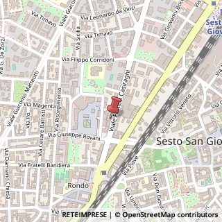 Mappa Viale Fratelli Casiraghi, 75, 20099 Sesto San Giovanni, Milano (Lombardia)