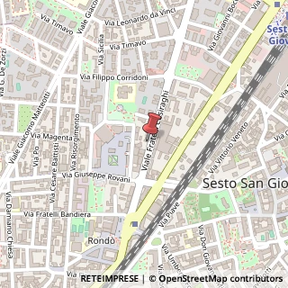Mappa Viale Fratelli Casiraghi, 91, 20099 Sesto San Giovanni, Milano (Lombardia)