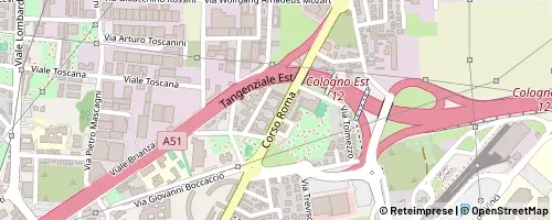 Mappa Cologno Monzese