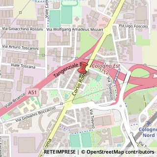 Mappa Corso Roma, 173, 20093 Cologno Monzese, Milano (Lombardia)