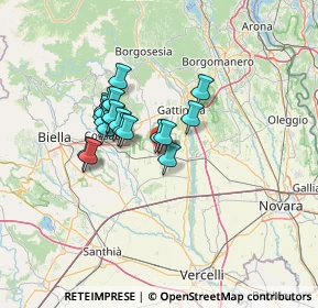 Mappa Via Umberto I, 13040 Rovasenda VC, Italia (9.8495)