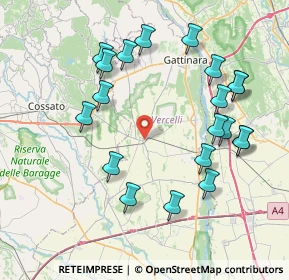 Mappa Via Umberto I, 13040 Rovasenda VC, Italia (8.43)