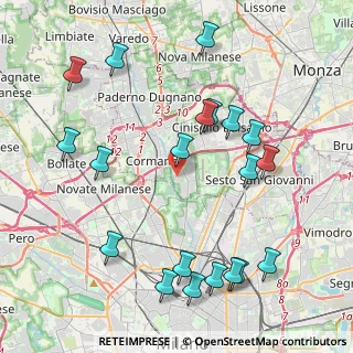 Mappa Via Filippo Corridoni, 20091 Bresso MI, Italia (4.7865)