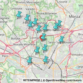 Mappa Via San Giacomo, 20091 Bresso MI, Italia (3.58)