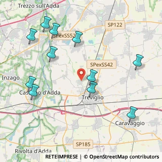 Mappa Via Pasturana, 24047 Treviglio BG, Italia (4.82545)