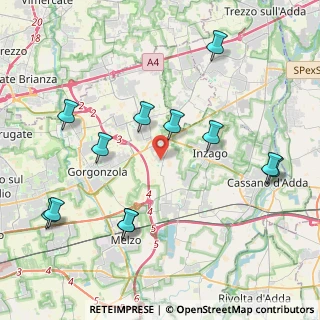 Mappa Via Guglielmo Marconi, 20060 Bellinzago Lombardo MI, Italia (4.63083)