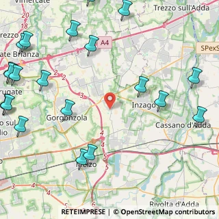 Mappa Via Guglielmo Marconi, 20060 Bellinzago Lombardo MI, Italia (6.4745)