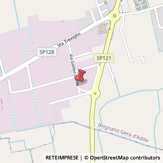Mappa Via Galileo Galilei, 12, 24053 Brignano Gera d'Adda, Bergamo (Lombardia)