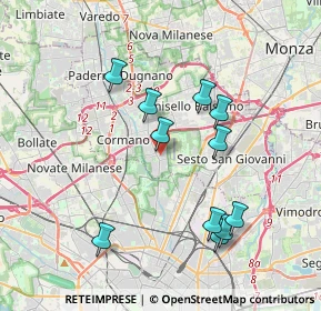 Mappa Via Mulino, 20091 Bresso MI, Italia (3.67818)