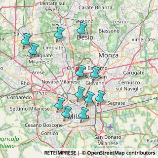 Mappa , 20091 Bresso MI, Italia (7.7775)