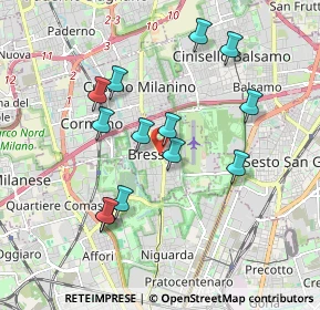 Mappa , 20091 Bresso MI, Italia (1.72385)