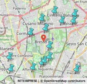 Mappa , 20091 Bresso MI, Italia (2.42467)