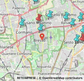 Mappa , 20091 Bresso MI, Italia (2.80583)