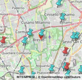 Mappa , 20091 Bresso MI, Italia (3.15471)