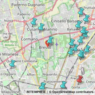 Mappa , 20091 Bresso MI, Italia (3.062)