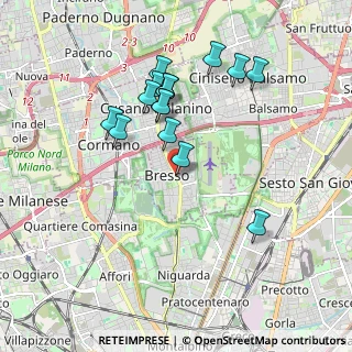 Mappa , 20091 Bresso MI, Italia (1.74933)