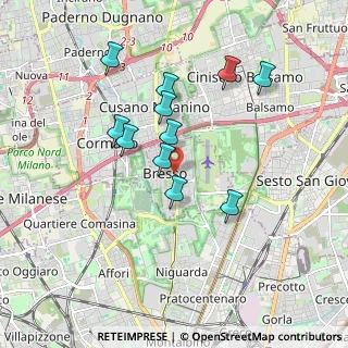 Mappa , 20091 Bresso MI, Italia (1.60273)