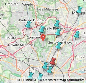 Mappa , 20091 Bresso MI, Italia (4.90167)