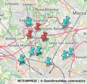 Mappa , 20091 Bresso MI, Italia (3.824)