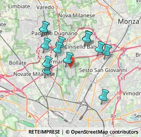 Mappa , 20091 Bresso MI, Italia (3.19077)