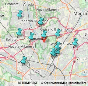 Mappa , 20091 Bresso MI, Italia (3.46083)