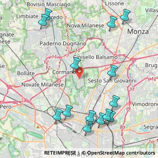 Mappa , 20091 Bresso MI, Italia (5.42286)