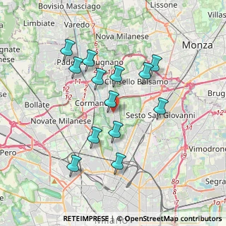 Mappa , 20091 Bresso MI, Italia (3.38615)