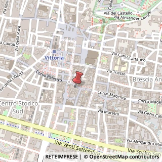 Mappa Corso Giuseppe Zanardelli, 26/A, 25121 Brescia, Brescia (Lombardia)