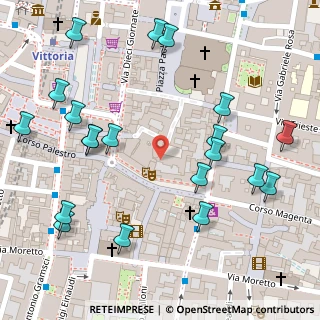 Mappa Via Paganora, 25121 Brescia BS, Italia (0.159)