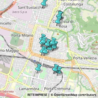 Mappa Via Paganora, 25121 Brescia BS, Italia (0.7105)