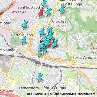 Mappa Via Paganora, 25121 Brescia BS, Italia (0.7345)