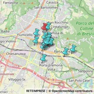 Mappa Corso Giuseppe Zanardelli, 25121 Brescia BS, Italia (0.7725)