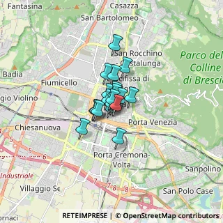 Mappa Via Paganora, 25121 Brescia BS, Italia (0.692)