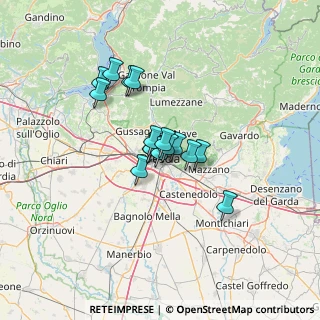 Mappa Corso Giuseppe Zanardelli, 25121 Brescia BS, Italia (8.68625)