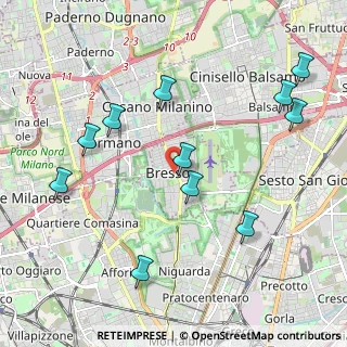 Mappa Via Vittorio Veneto, 20091 Bresso MI, Italia (2.26455)