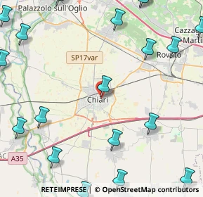 Mappa Trav. 1 di Viale Mellini, 25032 Chiari BS, Italia (6.675)