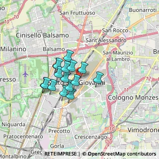 Mappa Via S. Giovanna D'Arco, 20099 Sesto San Giovanni MI, Italia (1.2025)