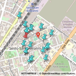 Mappa Via S. Giovanna D'Arco, 20099 Sesto San Giovanni MI, Italia (0.2335)