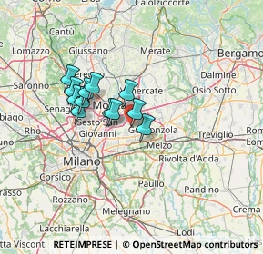 Mappa SP 121 Km. 5700, 20063 Cernusco sul Naviglio MI, Italia (9.85167)