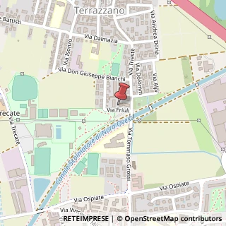 Mappa Via Friuli, 18, 20017 Rho, Milano (Lombardia)