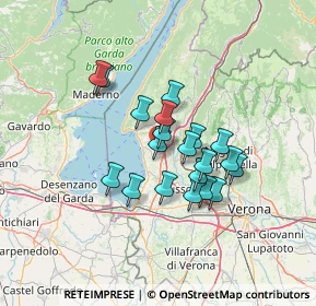 Mappa Via Don Domenico Martin, 37010 Cavaion Veronese VR, Italia (10.2235)