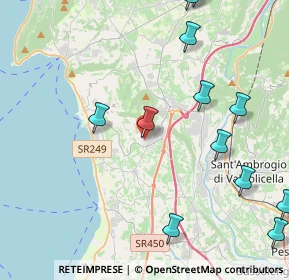 Mappa Via Don Domenico Martin, 37010 Cavaion Veronese VR, Italia (5.86643)