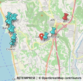 Mappa Via Don Domenico Martin, 37010 Cavaion Veronese VR, Italia (2.77357)