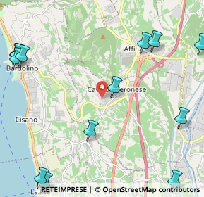 Mappa Via Don Domenico Martin, 37010 Cavaion Veronese VR, Italia (3.23857)