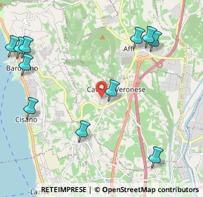 Mappa Via Don Domenico Martin, 37010 Cavaion Veronese VR, Italia (2.69818)